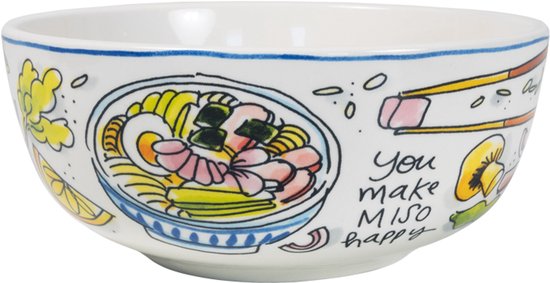 Blond Amsterdam, Sushi : poke bowl crevettes 15 cm