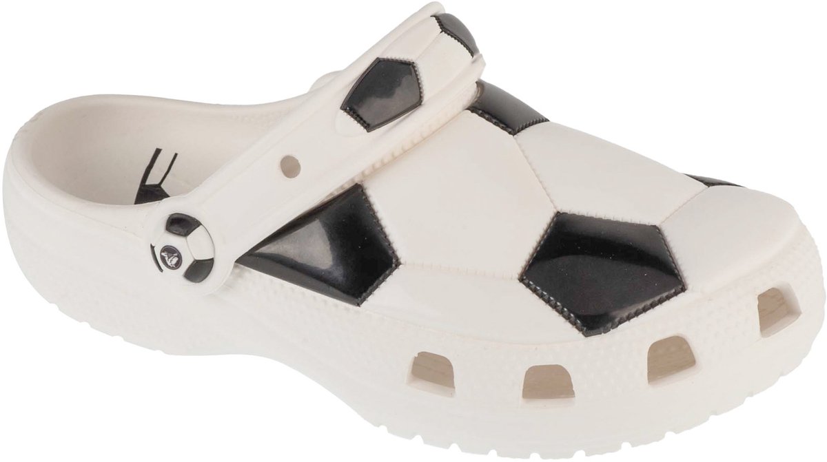Crocs Classic Soccer Ball Clogs Kids Wit