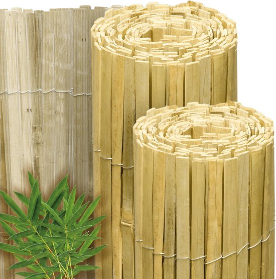 Sol Royal Privacy Scherm Bamboo Donkerbruin 100x600 cm - Weerbestendig