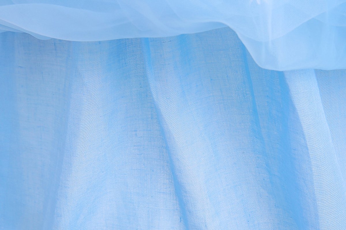 Joya Kids® Licht Blauwe Verkleedjurk Meisjes | Prinsessenjurk Lichtblauw met Accessoires | Kroon, Staf, Handschoenen & Sieraden | Carnaval & Verjaardag | — afbeelding 13