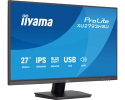iiyama ProLite XU2793HSU-B7 - 27 inch - Full HD - IPS - USB-Hub (2x)