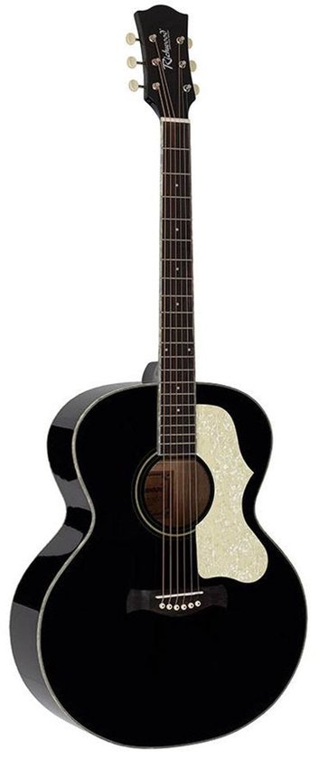 Richwood RD 12 Zwart - Artist Series akoestische Western gitaar Richwood RD 12 Zwart - Artist Series akoestische Western gitaar