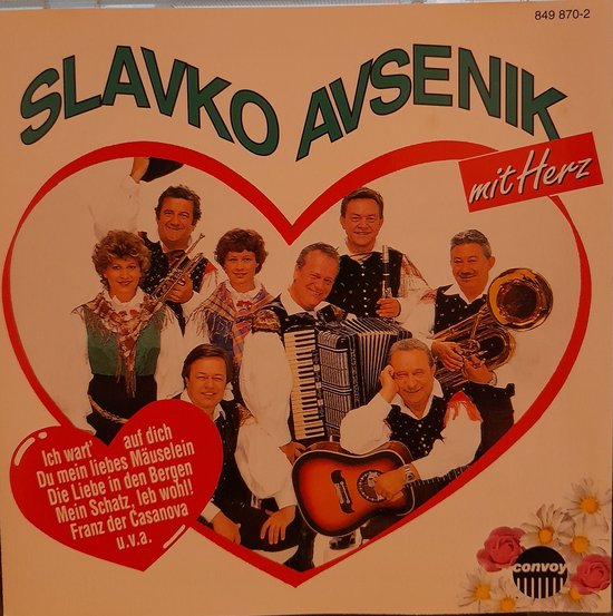 Slavko Avsenik Und Seine Original Oberkrainer – Oberkrainer Liebesgrüße - Mit Herz - Cd Album