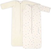 Puckababy Slaapzak 4 Seizoenen Baby - Zomerslaapzak en Winterslaapzak (6m-2,5j) - TOG 0.25 tot TOG 2.5 - Hearts Confetti