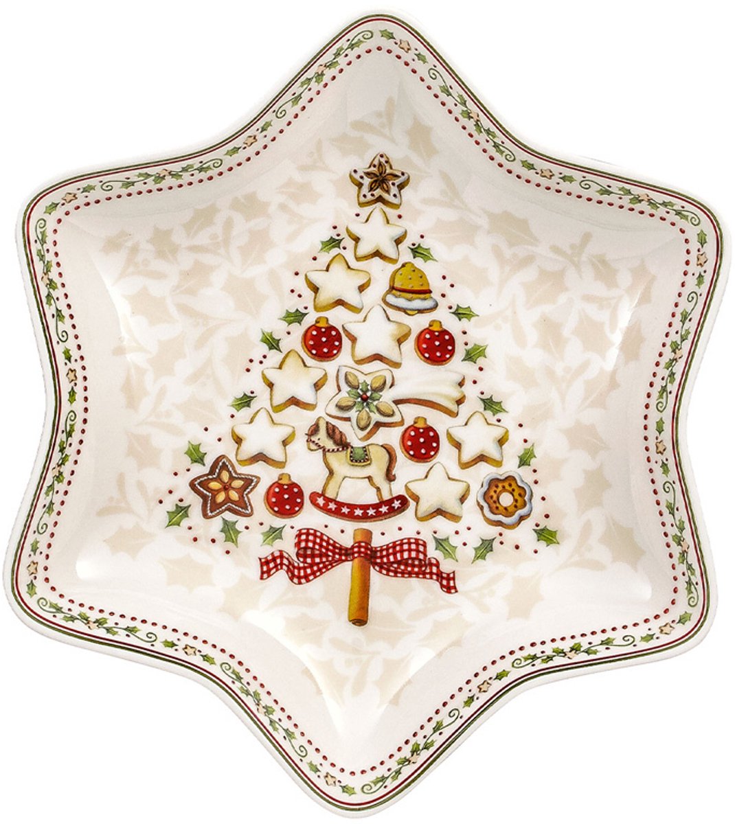 Villeroy & Boch Winter Bakery Delight Sterschaal Boom Medium