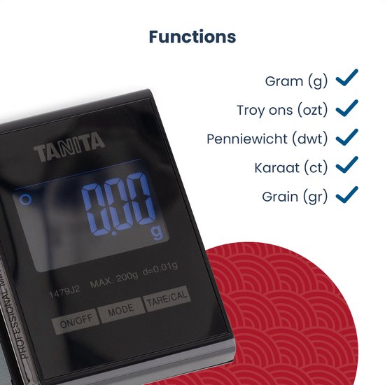 Tanita 1479J2 200g - 0 01G