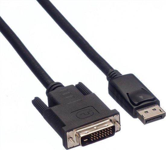 DisplayPort 1.1 naar DVI kabel (1920 x 1200) / zwart - 1,5 meter