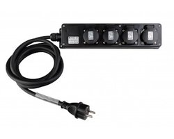 Hilec Professionele verdeelstekker -3M - 3G2,5 - H07RN-F - IP44