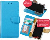 Hoesje geschikt voor Samsung Galaxy Note 10 Plus Boek hoesje – Wallet portemonnee hoesje - Blauw