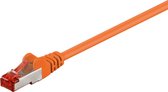 Nedis CAT6-kabel | RJ45 Male | RJ45 Male | S/FTP | 10.0 m | Rond | LSZH | Oranje | Polybag