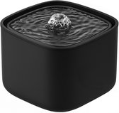 Boncy® Luxe Drinkfontein Kat & Hond - Waterfontein met Stille Pomp - XL Reservoir 3,0L - Automatisch Circulatie Filter - Kattenfontein Zwart - drinkfonteinen - Katten fontein drinkbak - waterdispenser