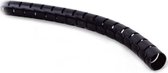 Cable eater kabelslang met rijgtool - 32mm / 15m / zwart