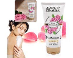 Jeanne en Provence - Rose Envoûtante Hydraterende natuurlijke bodylotion met rozengeur 200 ml