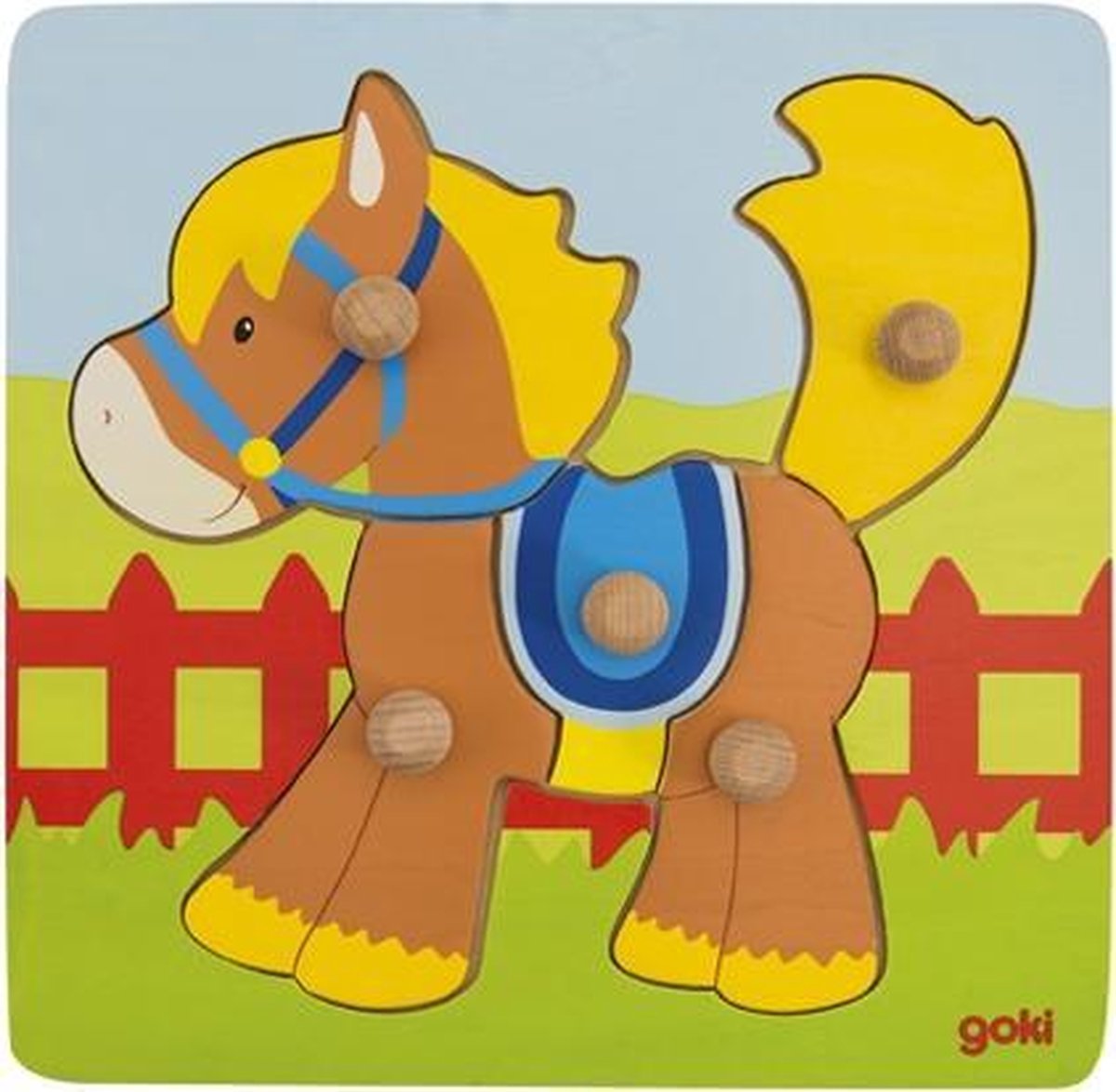 GOKI Steekpuzzel - Paard