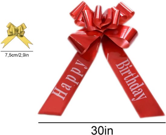 Grote Rode Geschenkstrik - Decoratieve Strik Voor Feest, Bruiloft, Kinderactiviteiten En Kerstmis