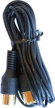 Cavus 8-pins DIN Powerlink PL4 kabel voor B&O / zwart - 20 meter