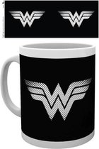 DC Comics Wonder Woman Monotone Logo - Mok