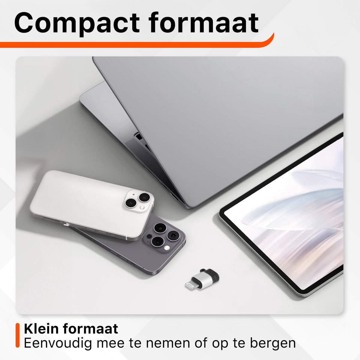 2x Usb C Verloop Converter - geschikt voor Apple Lightning naar USB-C (Female) - OTG Adapter - Verloopstuk geschikt voor AirPods, AirPods Pro en AirPods Max met Lightning, iPad en iPhone 14 13 12 11 X naar USB C Verloopstuk Koppelstuk – foto 2