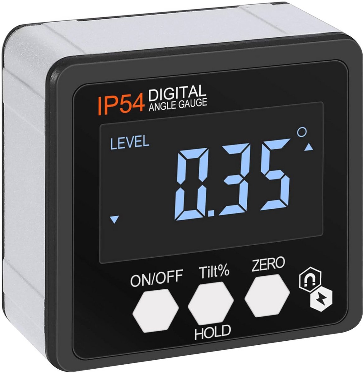 Digitale Niveau-Indicatormeter - Waterdichte Standmeter met Magnetische Achtergrondverlichting