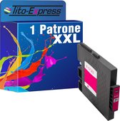 PlatinumSerie 1x inkt cartridge alternatief voor RICOH GC-21 Magenta