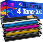 PlatinumSerie® saver set XL 4 toner alternatief voor Brother TN-230