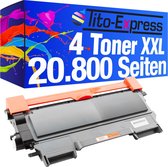 PlatinumSerie® 4 toner alternatief voor Brother mega-XL black TN-2120 5.200 pagina's