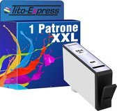 PlatinumSerie 1x inkt cartridge alternatief voor HP 364XL 364 XL Black