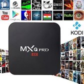 MXQ PRO 4K Android TV Box s905w Kodi 17.4 Android 7.1 - 1GB 8GB + GRATIS Rii i8 ZWART WIRELESS KEYBOARD AIRMOUSE