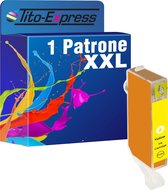PlatinumSerie 1x inkt cartridge alternatief voor CLI-521 Yellow