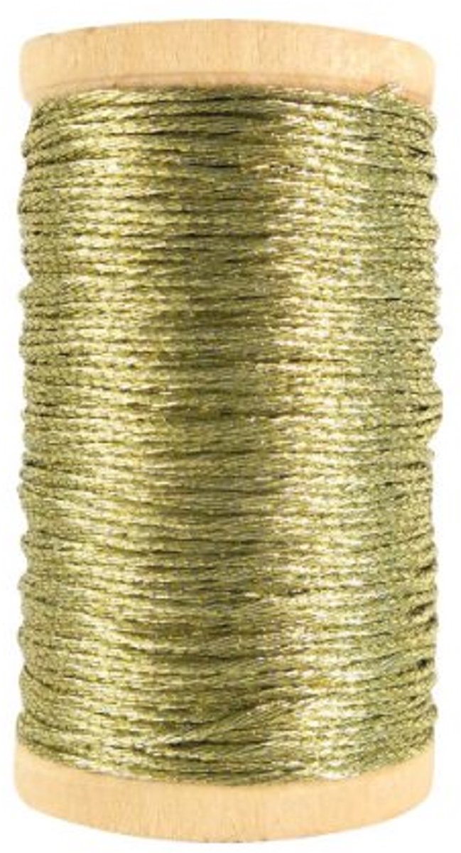 Graine Creative metallic draad goud 20 meter - knutselmateriaal sieraden.