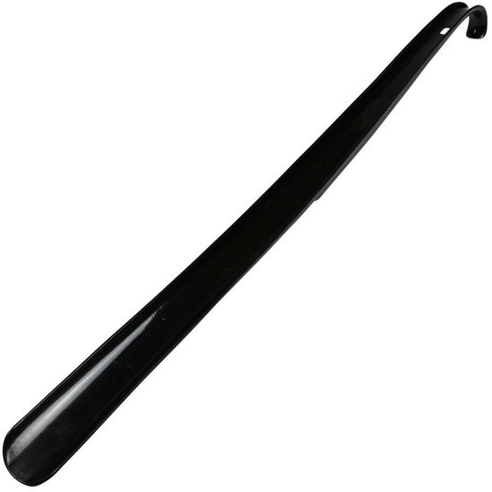 Benson Care Schoenlepel - extra lang - kunststof - ergonomisch - zwart - 60 cm - schoen instaphulp