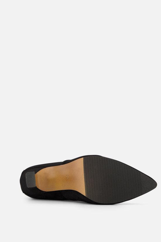 Escarpins Femme Plateforme – Taille 37, Cuir Noir, Style Talons