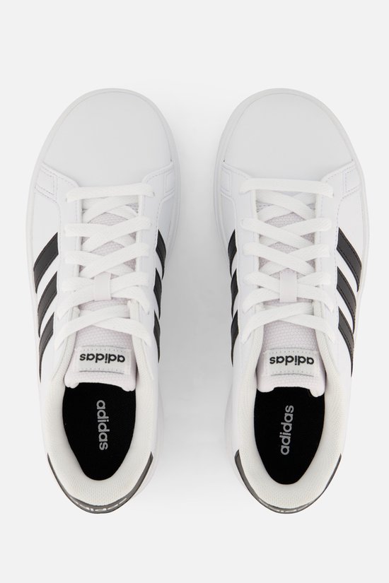 Baskets Adidas Original Grand Court 2.0 K Blanc - Streetwear - Enfant