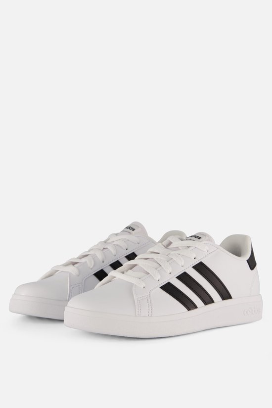 Baskets Adidas Original Grand Court 2.0 K Blanc - Streetwear - Enfant