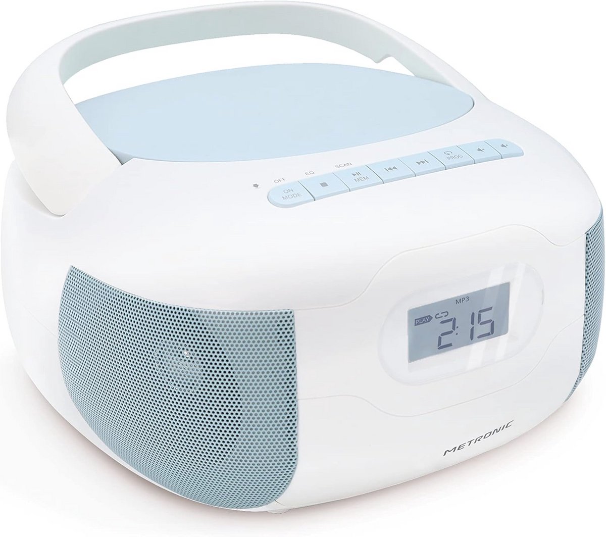 Draagbare CD-speler met Bluetooth, USB-poort en FM-radio - Compact en stijlvol