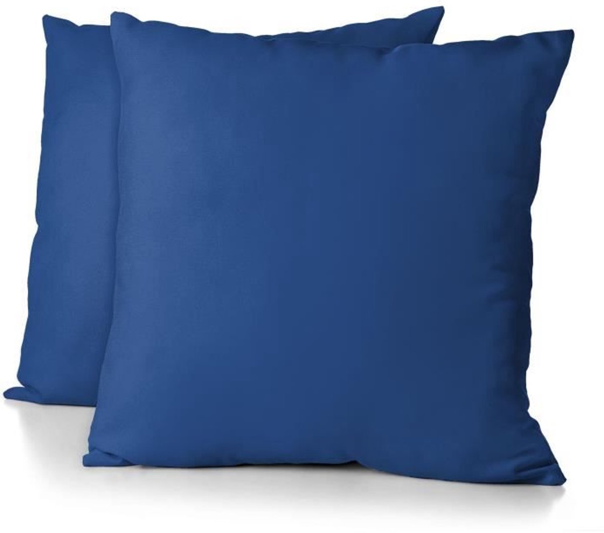 Set van 2 kussenslopen - HOME LINGE PASSION - 63 x 63 cm - Blauw