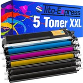 PlatinumSerie 5x toner cartridge alternatief voor Brother TN-230