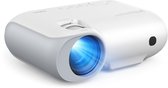 Bol.com Yoton Y7 Beamer - Native 1080P - 9000 Lumen - 200" Projectie -5G Wifi en Bluetooth - Mini Beamer met Draagtas - Wit aanbieding