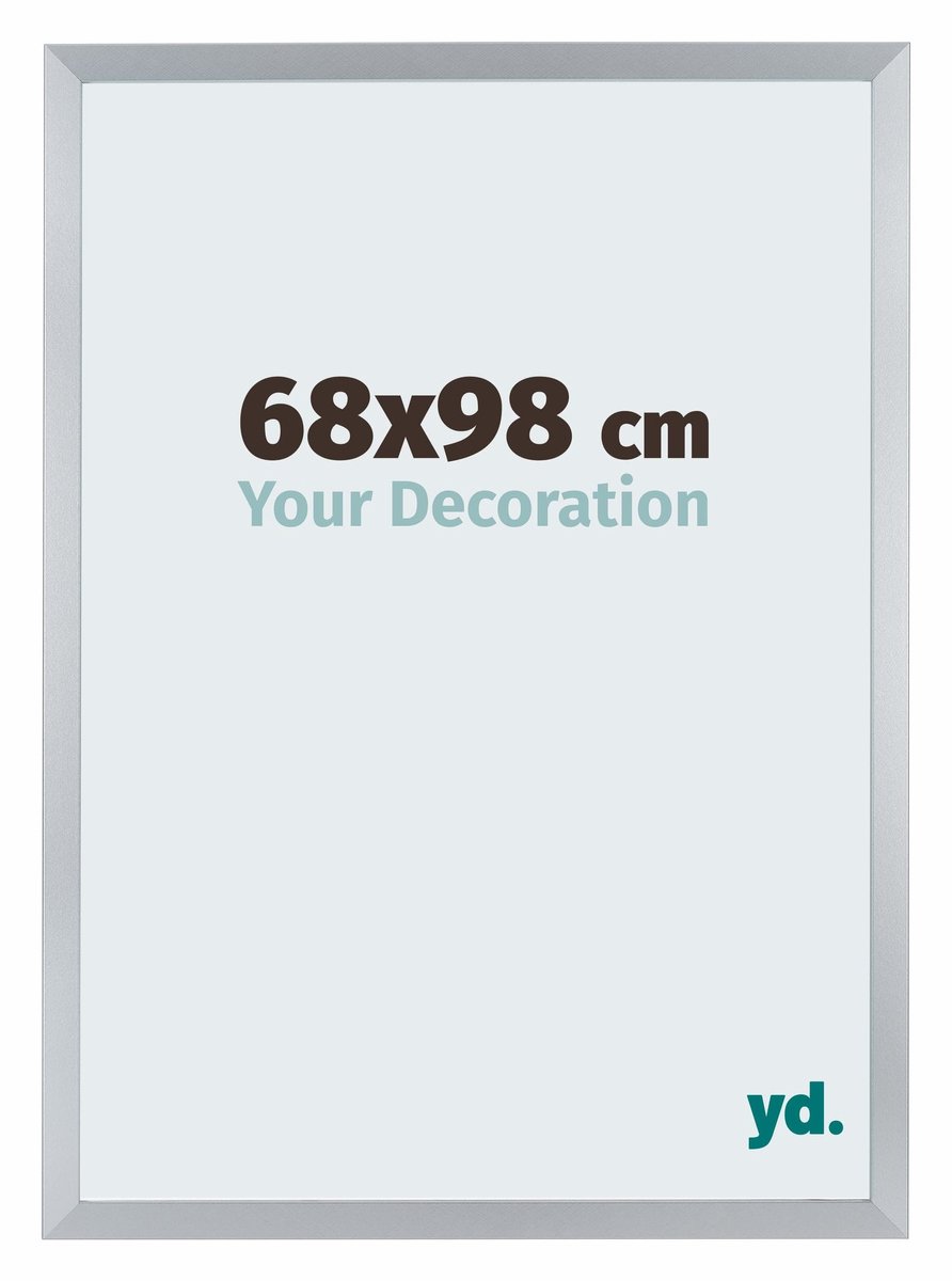 yd. Your Decoration - Fotolijst 68x98 cm - MDF - Zilver Glans - Catania