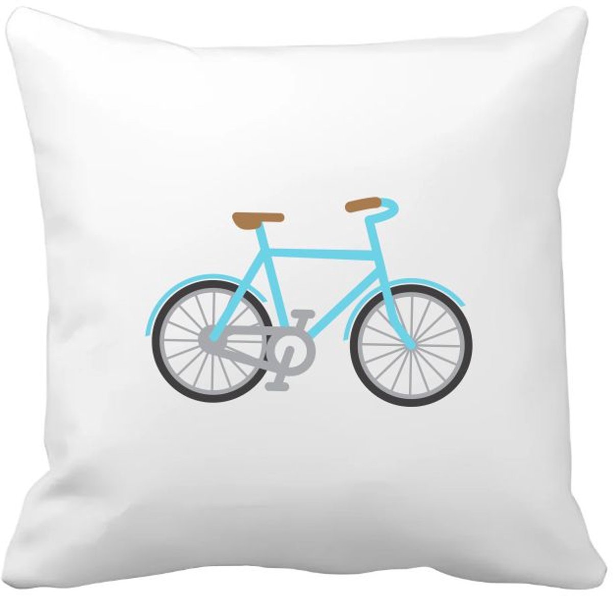 Akyol fietsen Kussen hoes - Fietsenmaker - fietsers - fietsdecoratie - fiets accessoires - 40 bij 40 cm Multicolor