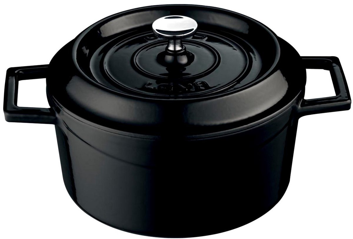 Lava Gietijzeren Braadpan Ø32 Zwart - CombiSteel 7013.2915 - Horeca & Professioneel