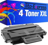 PlatinumSerie® 4 x toner XXL black alternatief voor Samsung MLT-D2092L ML-2855 ND