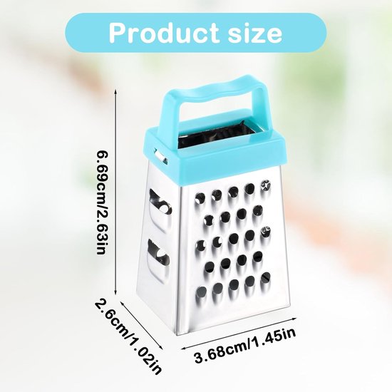 Zester Rasp Set, 3 Stuks Kaasrasp Keukenrasp Rasp Van Roestvrij Staal Fijn Amp Grof Citroenrasp Met Reinigingsborstel Voor Knoflook Chocolade Noten