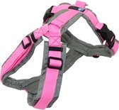 Hondentuig grijs/rose limited edition XL van AnnyX