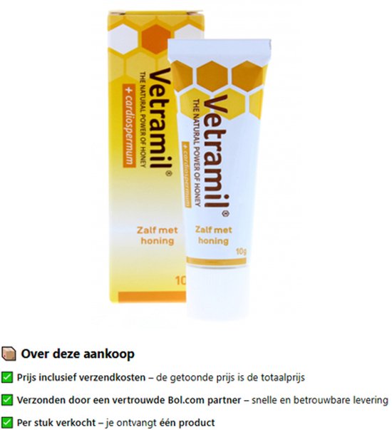 Vetramil Honingzalf - 10 GR