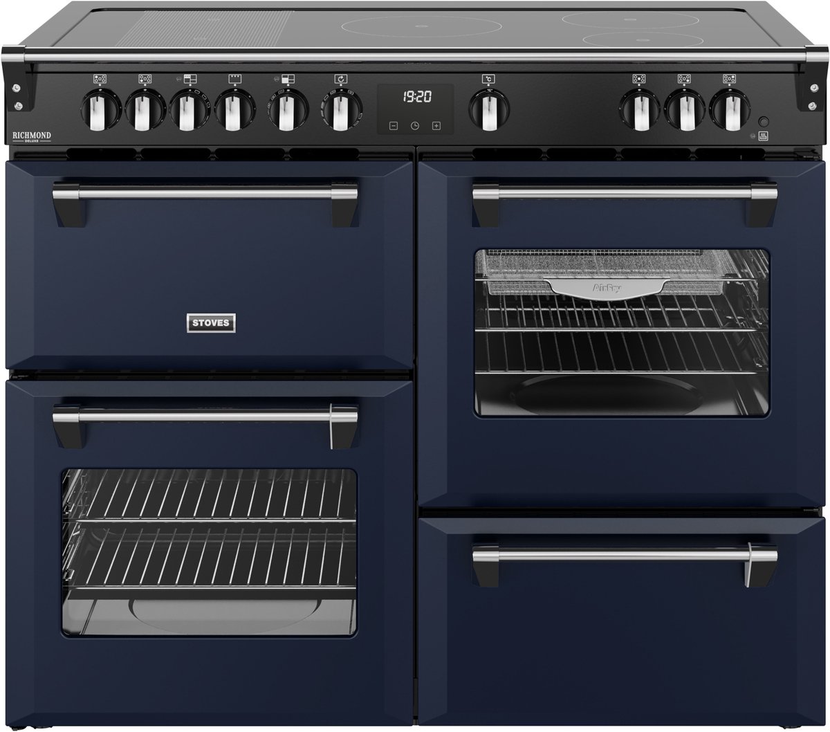 Stoves 444412036 fornuis Range-fornuis Electrisch Inductiekookplaat zones Blauw