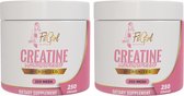 FitGirl Nutrition Creatine Monohydraat | 2x 250g | 100 servings totaal | Micronized 200mesh | Nutriworld