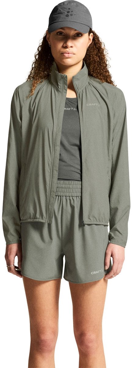 Craft Core Essence Wind Jacket Dames - Leaf | Maat: M