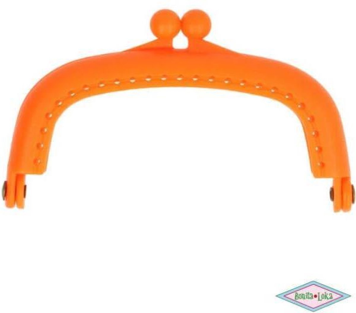 Bonita-Loka Portemoneesluiting 8,5 cm oranje