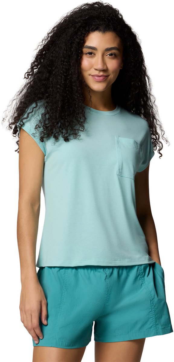 Columbia Boundless Trek™ Short Sleeve Tee – Outdoor Kleding Fleeces en Truien T-Shirt 325_spray